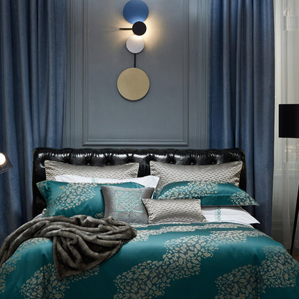 Town Style High-end Affordable Luxury Style Cotton Four-piece Bedding Set