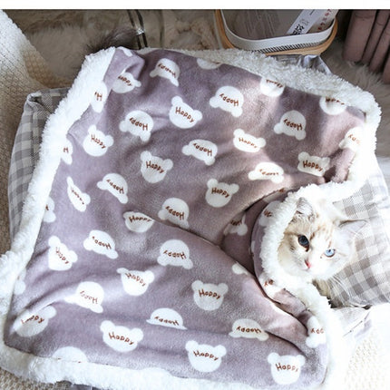 Winter Warm And Thick Flannel Pet