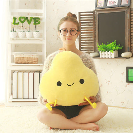 New Product Cute Plush Pillow Cushion Peach Fruit Doll Mango Plush Doll