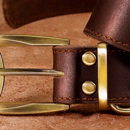 Genuine Leather Cow Leather Engraved Anti Loss Dog Collar