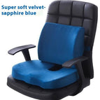 Flannel Combination Blue / Seat cushion backrest cushion