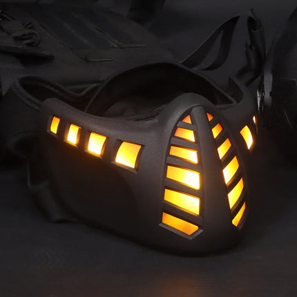 Halloween Carnival LED Half Face Mask