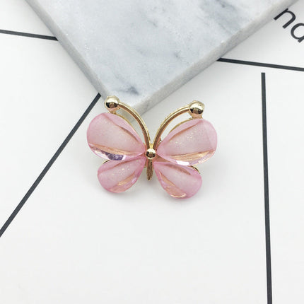 Diy Alloy Jewelry Accessories Crystal Butterfly Apple Mobile Phone Case