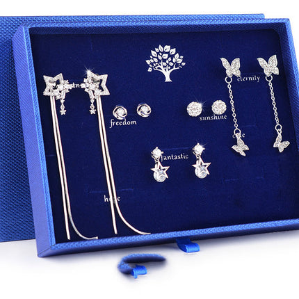Female Earring Gift Box Tassel Trendy