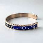 Rose Gold Black L Blue