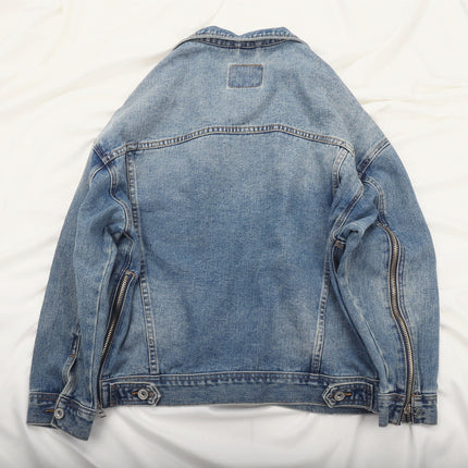 Men's Loose Plus Size All Match Denim Jacket