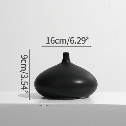 Modern Simple Ceramic Vase Decoration Arrangement Flower Dried Flowers