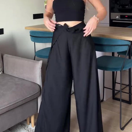 Convertible Tie-Drape Pants