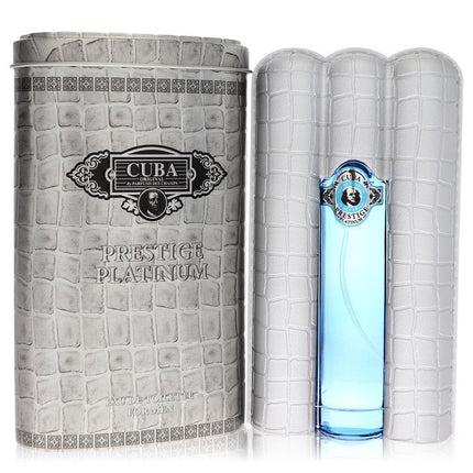 Cuba Prestige Platinum by Fragluxe Eau De Toilette Spray 3 oz for Men