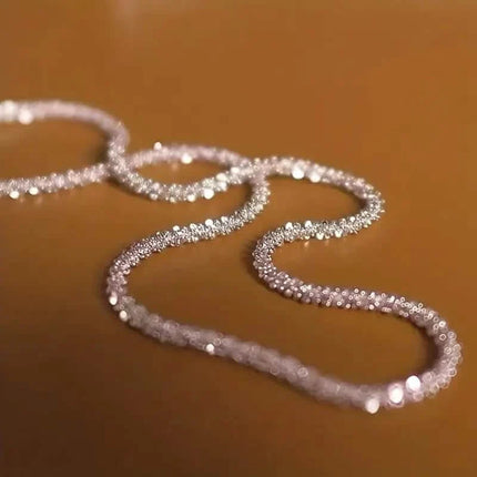 Cubic Zirconia Radiant Unisex Sky Star Necklace