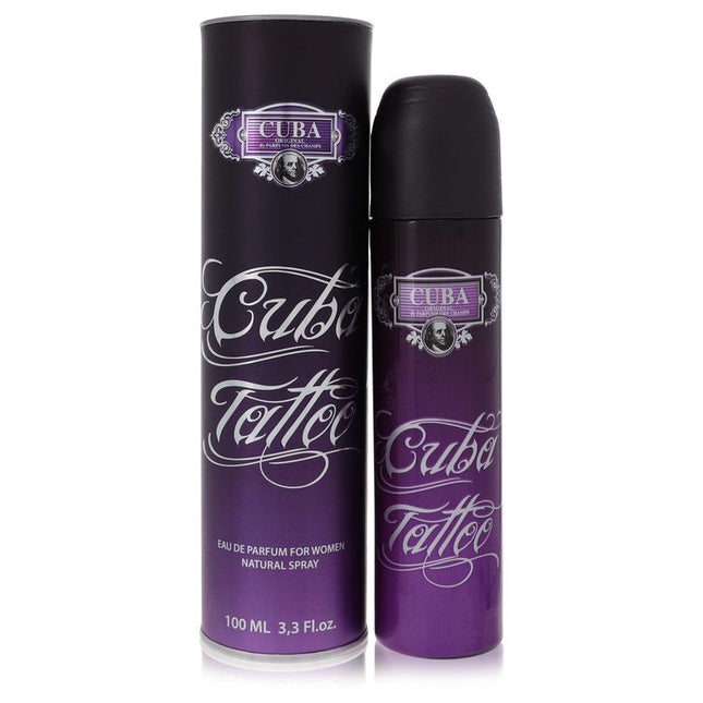 Cuba Tattoo by Fragluxe Eau De Parfum Spray 1.17 oz for Women