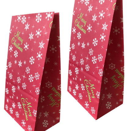 Flat Gift Wrapping DIY Baked Snack Food Packaging Paper Bag