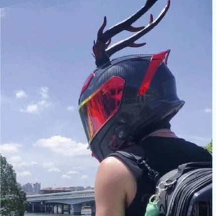 Dragon Horn Helmet Decoration Scooter Motorcycle Scooter