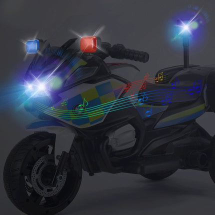 Children's Electric Police Lamp Rechargeable Motorcycle