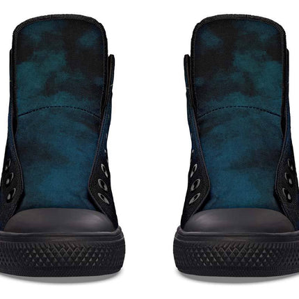 Printed Couple High-top Canvas Shoes