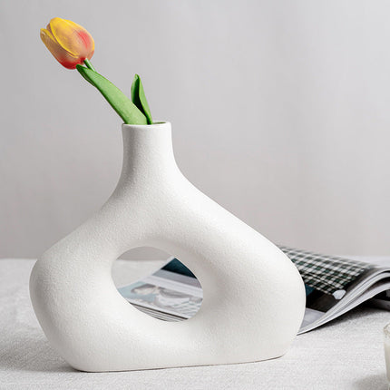 Ceramic Vase Decoration Dried Flowers Living Room Home Furnishing Creative Homestay