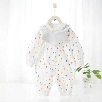 Baby's Pure Cotton Thermal Jumpsuit