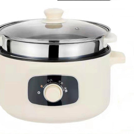 Electric Frying Pan, Household Dormitory Electric Steamer, Porridge Cooking