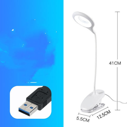 Clip Table Lamp Folding Work Led Bedroom