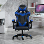 Blue no footrest / Steel foot