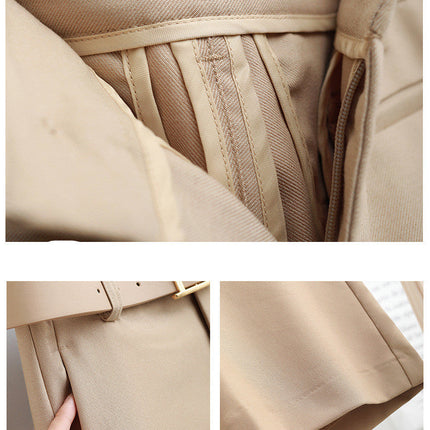 Women's High Waist Thin Plus Size Suit Shorts