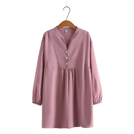 Fashionable Plus Size Women's Skirt Dress With Temperament