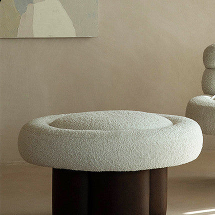 Sherpa Velvet Fabric Color Matching Single Sofa