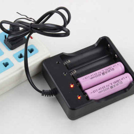 Four-slot Charger 18650 Four-charger With Cable Smart Multi-function Charger