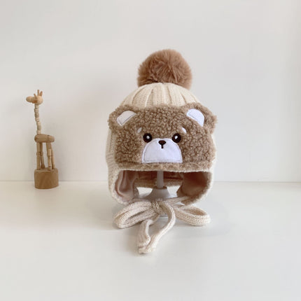 Winter Warm Children's Knitted Woolen Cap
