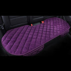 Elegant purple / A long back seat pad