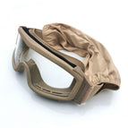 Khaki Frame Transparent Sheet