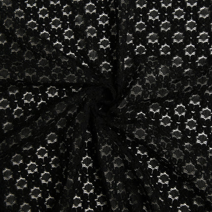 Fashionable Lace Back Split Polka Dot Dress