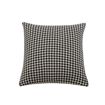 Nordic Black And White Houndstooth Series Sofa Cushion Cover Angsge Pillow Cover