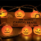 Faceted pumpkin / 2meters 10lights warm white