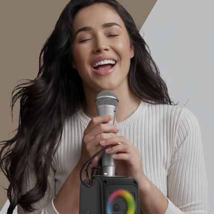 Portable Bluetooth Speaker Color Light Speaker