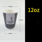 Black and white / 12oz / 500PCS