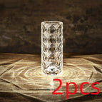 2pcs Rose threecolor transpare / USB