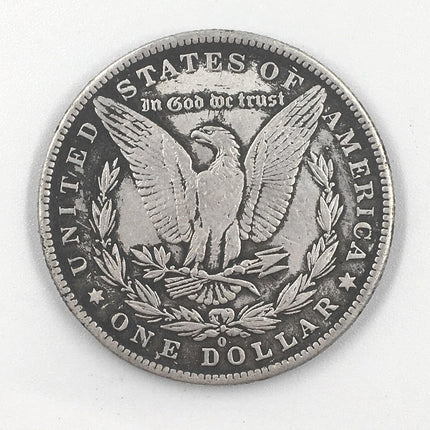 Deep Relief American Insect Skull Silver Dollar
