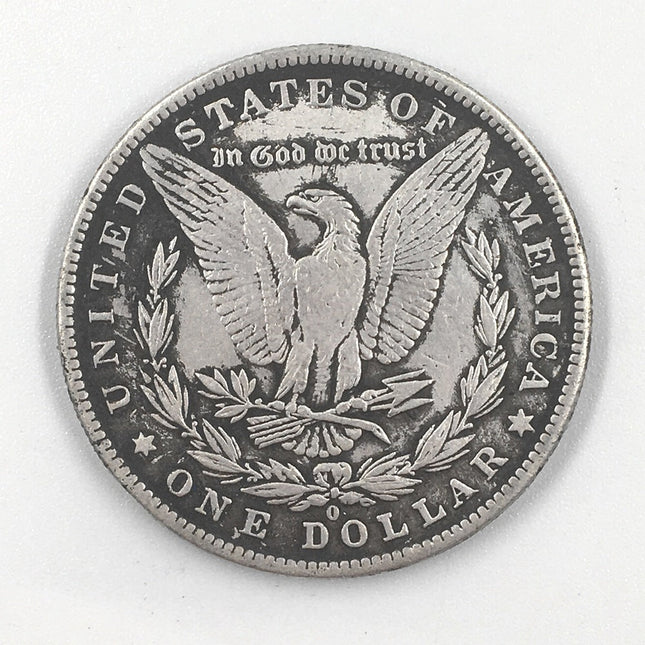 Deep Relief American Insect Skull Silver Dollar