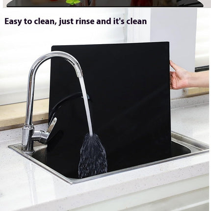 Kitchen Black Acrylic Chopping Board Non-slip