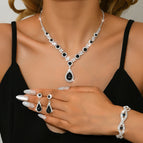 Silver Black 3 Piece Set