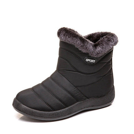 Winter Fashion Plus Size Women Plus Velvet Long Snow Boots