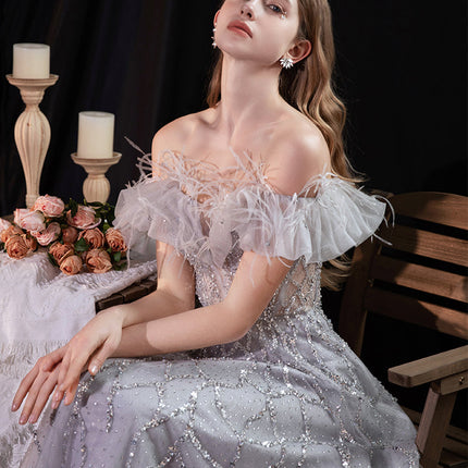 Fashion Bride Evening Dress Summer Girl