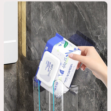 Punch-free Light Luxury Wall-mounted Wipes Storage Box