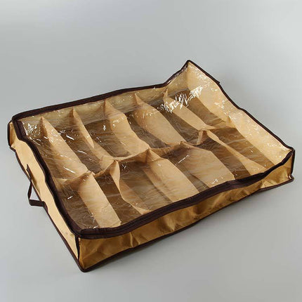 Transparent Dust-proof And proof Non-woven Fabric Storage Shoe Box