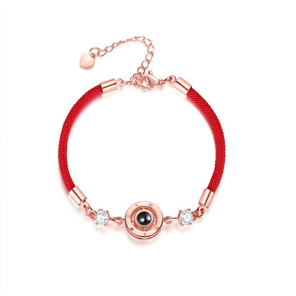 Couple Projection Bracelet Student Gift