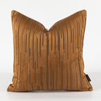 Striped orange / 45x45 pillowcase