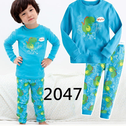 Children Fashion Loose Cartoon Cotton Suit