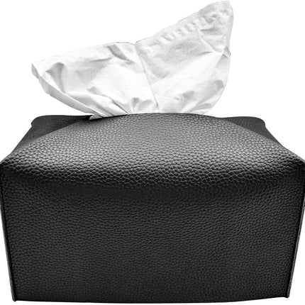 Modern Minimalist Coffee Table Leather Tissue Paper Box
