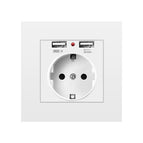 German PC white / Rated Current / 1 Bit